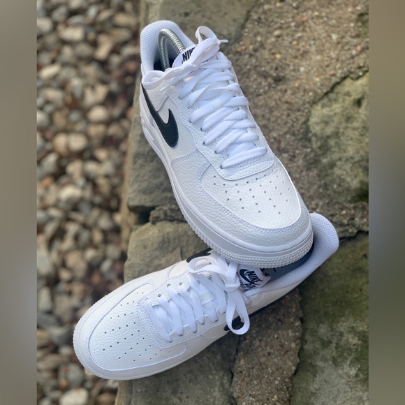 Nike Other - Nike Air Force 1 ‘07 Shoes White Black CT2302-100 Men’s Sneakers Size 7.5